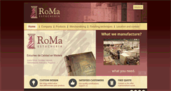 Desktop Screenshot of estucheriaroma.com